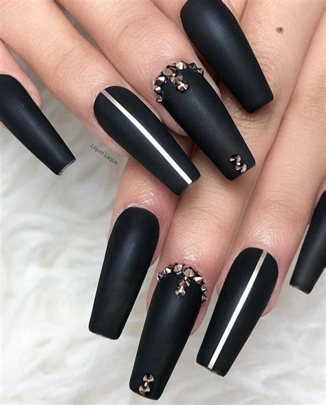 black nails acrylic|best black acrylic nail polish.